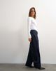Topshop Topshop wrap front jeans in indigo-Blue - 4