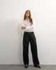 Topshop Topshop Wrap Front jeans washed black - 1
