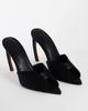 Topshop Topshop Wren peep toe high heel sandal in black - 2