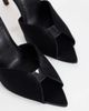 Topshop Topshop Wren peep toe high heel sandal in black - 4