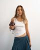 Topshop Topshop X Cara scoop neck tank top in white - 2