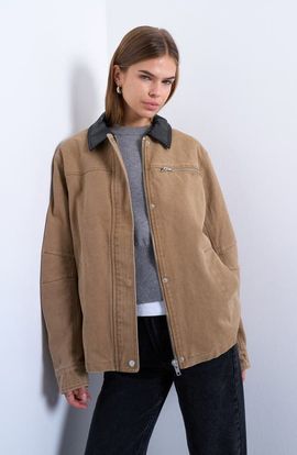 Topshop Topshop Zip Through Barn Jacket