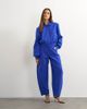Topshop Topshop zip up formal blazer in blue - 2