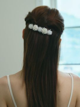 TORTOISE Ducale Beads Long Hair Pin