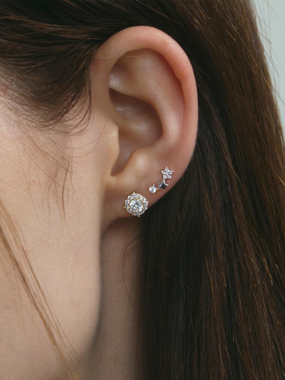TORTOISE [Silver925] Blenheim Petit Earrings