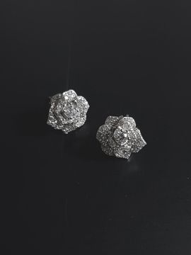TORTOISE [Silver925] Yoros Camellia Earrings