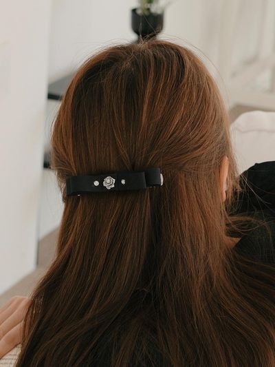 TORTOISE Yoros Camellia Ribbon Pin