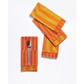 Tortuga Forma Tortuga Forma Stripe Dinner Napkins - High Season Set of 4