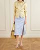 TORY BURCH Metallic jacquard-knit midi skirt - 2