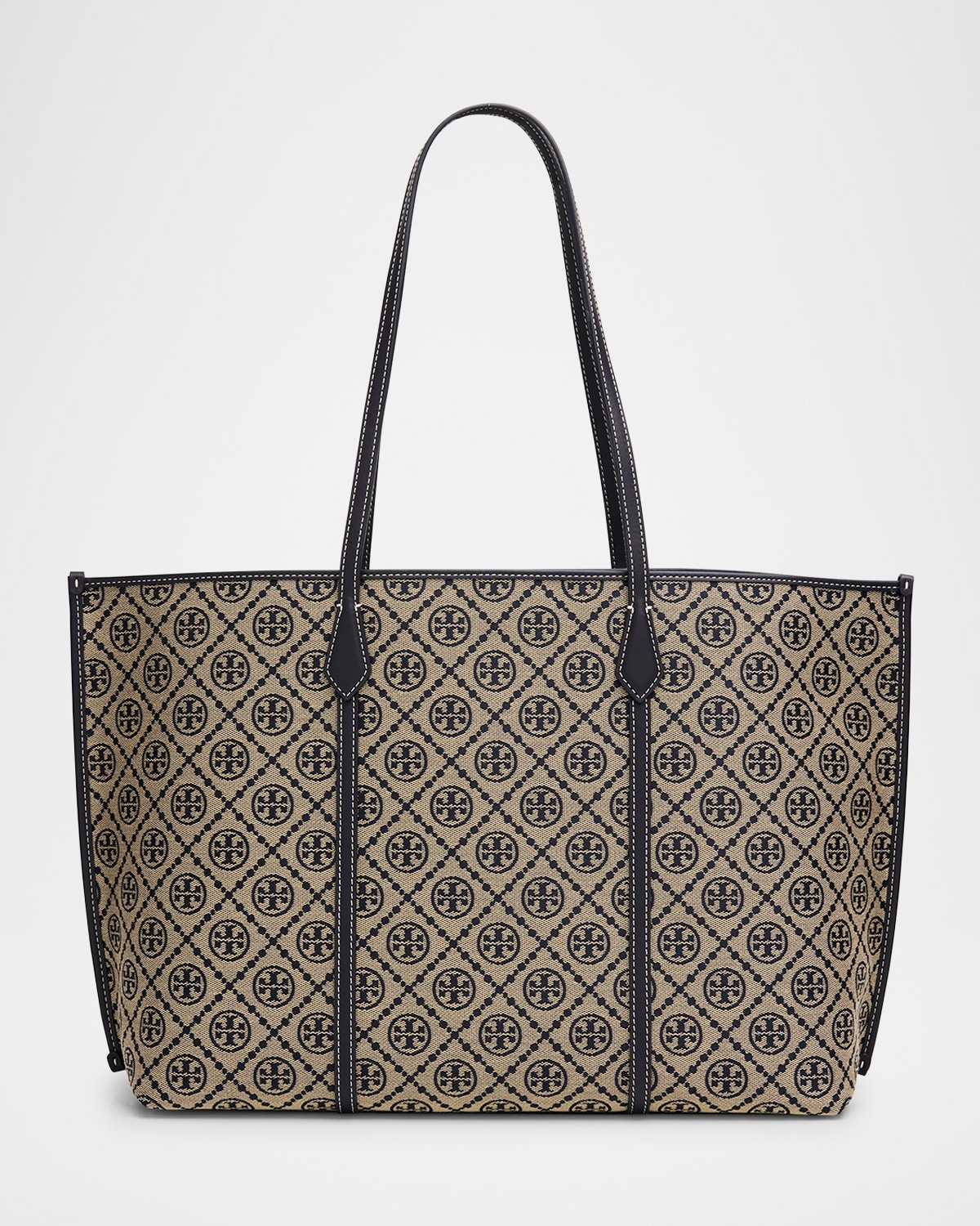 Tory Burch Perry Monogram Jacquard Tote Bag