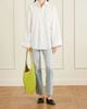 TORY BURCH Pierced embellished suede shoulder bag - 2