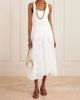TORY BURCH Pleated broderie anglaise cotton midi skirt - 2