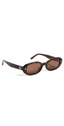 Tory Burch Tory Burch 0TY7241D Sunglasses Dark Tortoise One