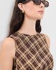 Tory Burch Tory Burch 0TY7241D Sunglasses Dark Tortoise One - 3