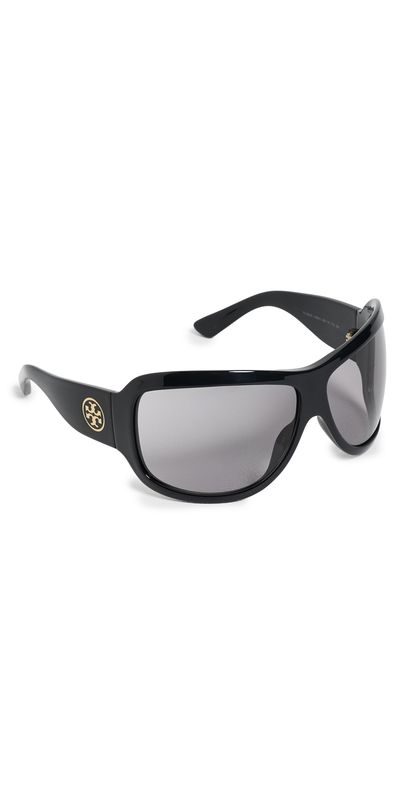 Tory Burch Tory Burch 0TY9078 Wrap Sunglasses Black One