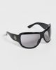 Tory Burch Tory Burch 0TY9078 Wrap Sunglasses Black One - 4
