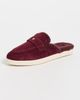 Tory Burch Tory Burch Ballet Sport Shearling Mules Dark Carmine - 2