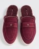 Tory Burch Tory Burch Ballet Sport Shearling Mules Dark Carmine - 5