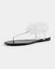 Tory Burch Tory Burch Beaded Flat Sandals Cloud - 2