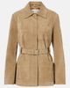 Tory Burch Tory Burch Belted suede jacket - 1
