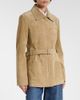 Tory Burch Tory Burch Belted suede jacket - 2