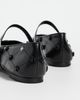 Tory Burch Tory Burch Bunny Knot Mary Jane Flats Black / Black - 4