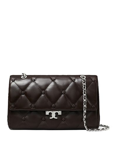 Tory Burch Tory Burch Bunny Knot Quilted Leather Shoulder Bag