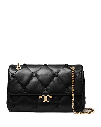Tory Burch Tory Burch Bunny Knot Small Quilted Leather Shoulder Bag