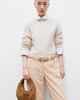 Tory Burch Tory Burch Bunny Knot Suede Top Zip Bag - 3