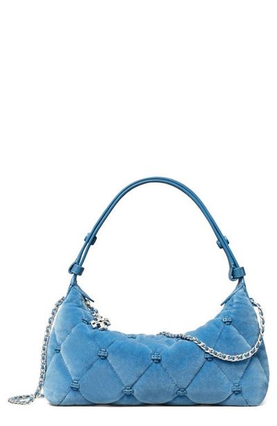 Tory Burch Tory Burch Bunny Knot Velvet Pochette