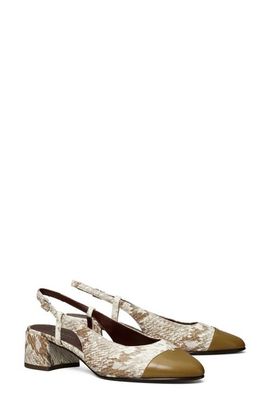 Tory Burch Tory Burch Cap Toe Slingback Pump