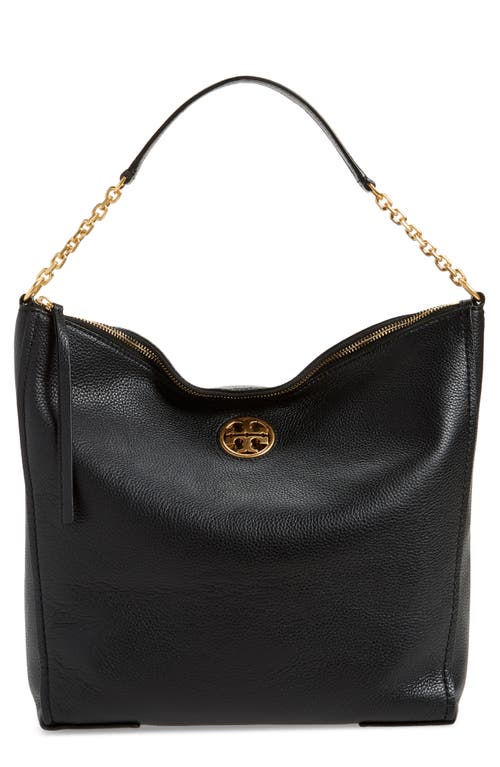 Tory Burch Tory Burch Carson Top Handle Leather Hobo Bag