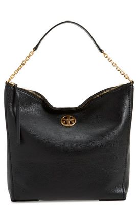 Tory Burch Tory Burch Carson Top Handle Leather Hobo Bag