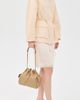 Tory Burch Tory Burch Charlie Diamond Quilt Drawstring Shoulder Bag Pecan One - 3