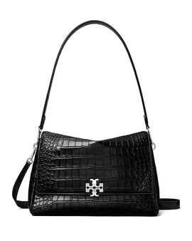 Tory Burch Tory Burch Charlie Embossed Shoulder Bag