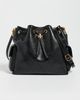 Tory Burch Tory Burch Charlie Quilted Drawstring Shoulder Bag Black One - 2