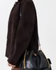 Tory Burch Tory Burch Charlie Quilted Drawstring Shoulder Bag Black One - 3