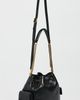 Tory Burch Tory Burch Charlie Quilted Drawstring Shoulder Bag Black One - 4