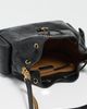 Tory Burch Tory Burch Charlie Quilted Drawstring Shoulder Bag Black One - 6