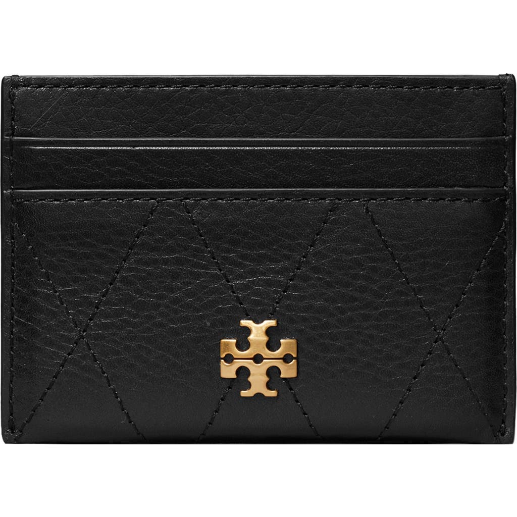Tory Burch Tory Burch Charlie Quilted Leather Card Case