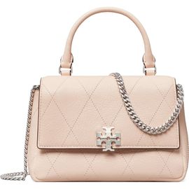 Tory Burch Tory Burch Charlie Quilted Leather Top Handle Bag