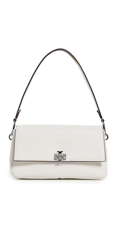 Tory Burch Tory Burch Charlie Small Shoulder Bag Bianco One