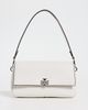 Tory Burch Tory Burch Charlie Small Shoulder Bag Bianco One - 2