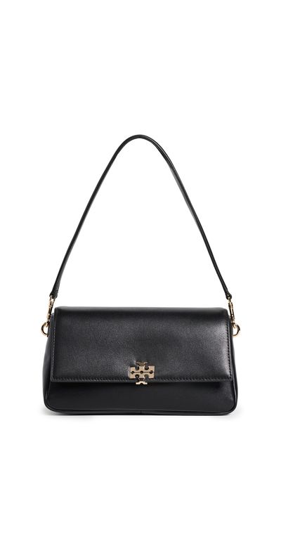 Tory Burch Tory Burch Charlie Small Shoulder Bag Black One