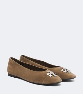 Tory Burch Tory Burch Charlie suede ballet flats