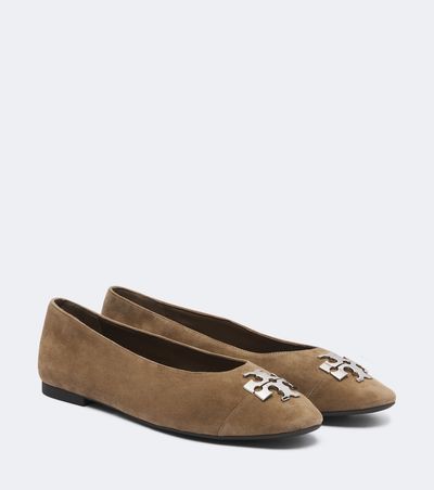 Tory Burch Tory Burch Charlie suede ballet flats