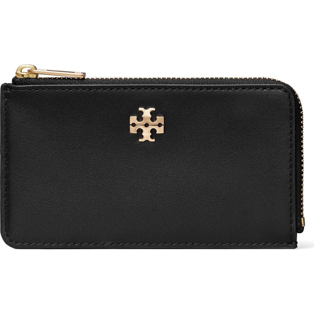 Tory Burch Tory Burch Charlie Zip Leather Card Case