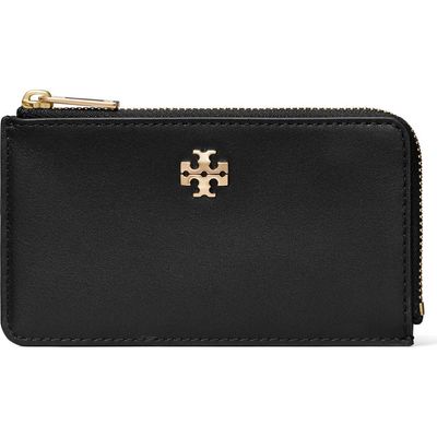 Tory Burch Tory Burch Charlie Zip Leather Card Case