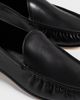 Tory Burch Tory Burch Classic Ruched Leather Loafers Perfect Black - 6