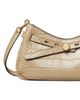 Tory Burch Tory Burch Croc Embossed Zip Top Crossbody Bag - 5